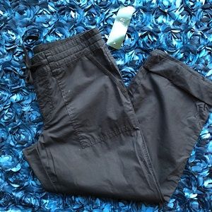 NWT Ralph Lauren Black capri